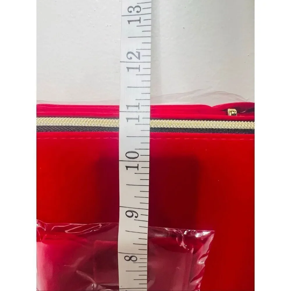 Estee Lauder Red Velvet train Case New Cosmetics
